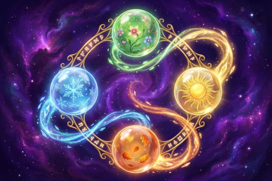 Seasonal Tarot Spread